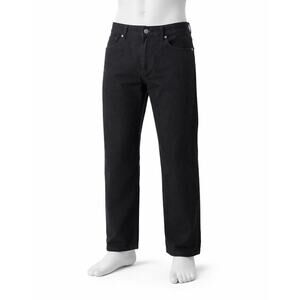 Alfani Men's Jeans 40x30 Black Stretch Denim Straight Leg Casual Pants